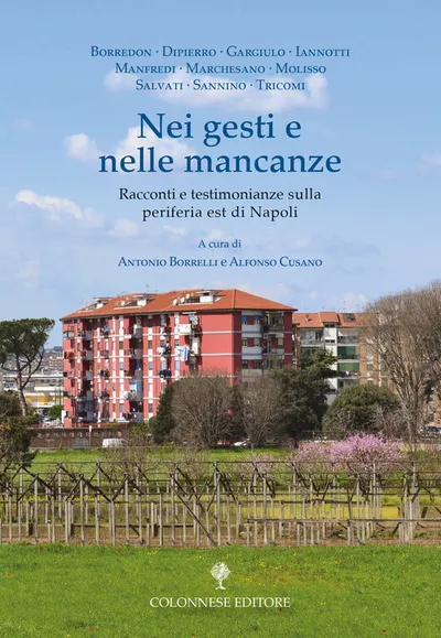 Copertina di Nei gesti e nelle mancanze. Racconti e testimonianze sulla periferia est di Napoli