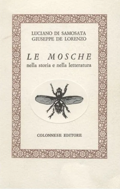 Copertina di Mosche nella storia e nella letteratura