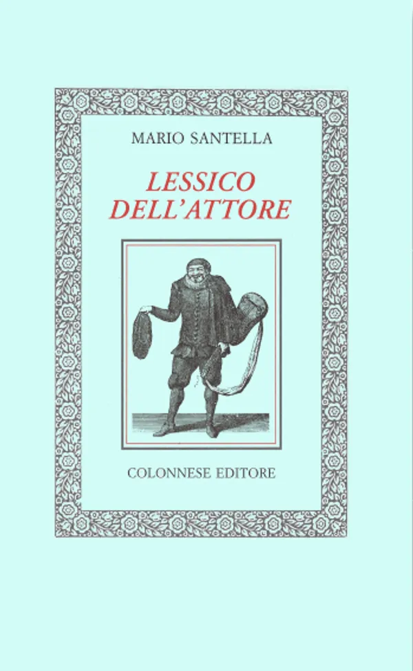 Copertina di Lessico dell'attore