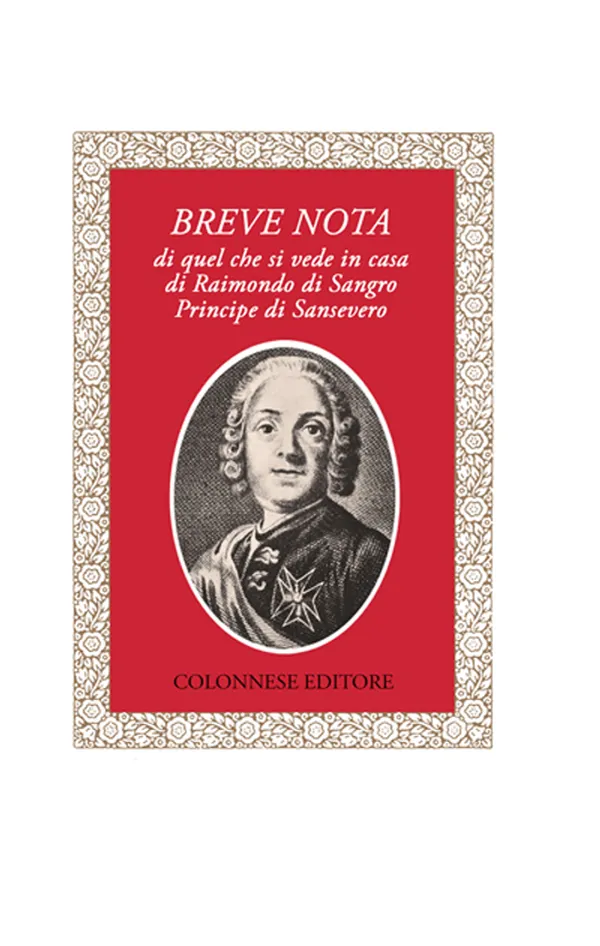 Copertina di Breve nota di quel che si vede in casa di Raimondo di Sangro principe di Sansevero
